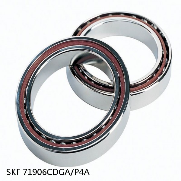 71906CDGA/P4A SKF Super Precision,Super Precision Bearings,Super Precision Angular Contact,71900 Series,15 Degree Contact Angle