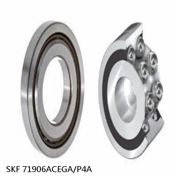 71906ACEGA/P4A SKF Super Precision,Super Precision Bearings,Super Precision Angular Contact,71900 Series,25 Degree Contact Angle