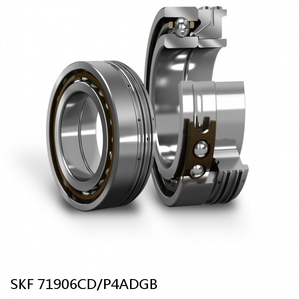 71906CD/P4ADGB SKF Super Precision,Super Precision Bearings,Super Precision Angular Contact,71900 Series,15 Degree Contact Angle