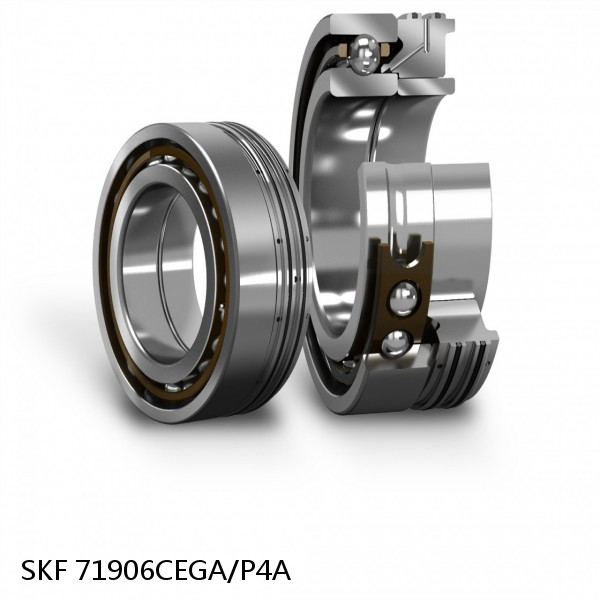 71906CEGA/P4A SKF Super Precision,Super Precision Bearings,Super Precision Angular Contact,71900 Series,15 Degree Contact Angle