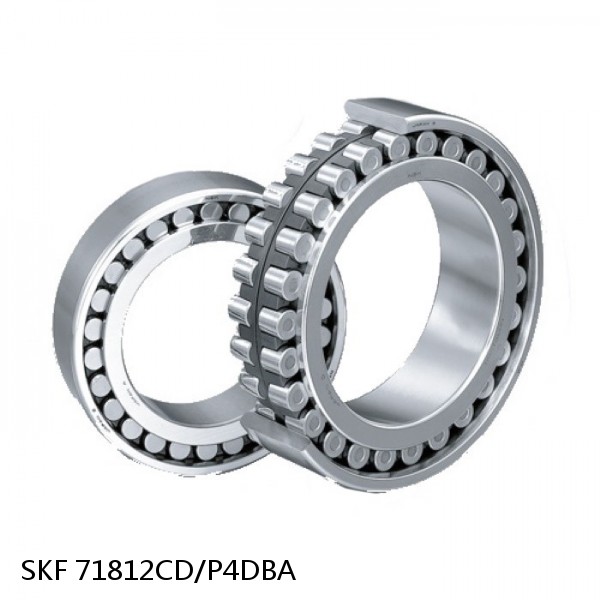 71812CD/P4DBA SKF Super Precision,Super Precision Bearings,Super Precision Angular Contact,71800 Series,15 Degree Contact Angle